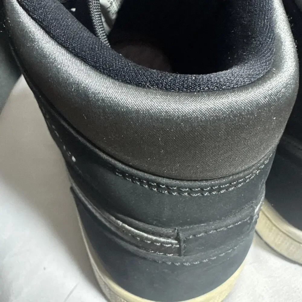 Nike Air Jordan 1 Mid SE Size 9 852542-012 Nylon Black Anthracite